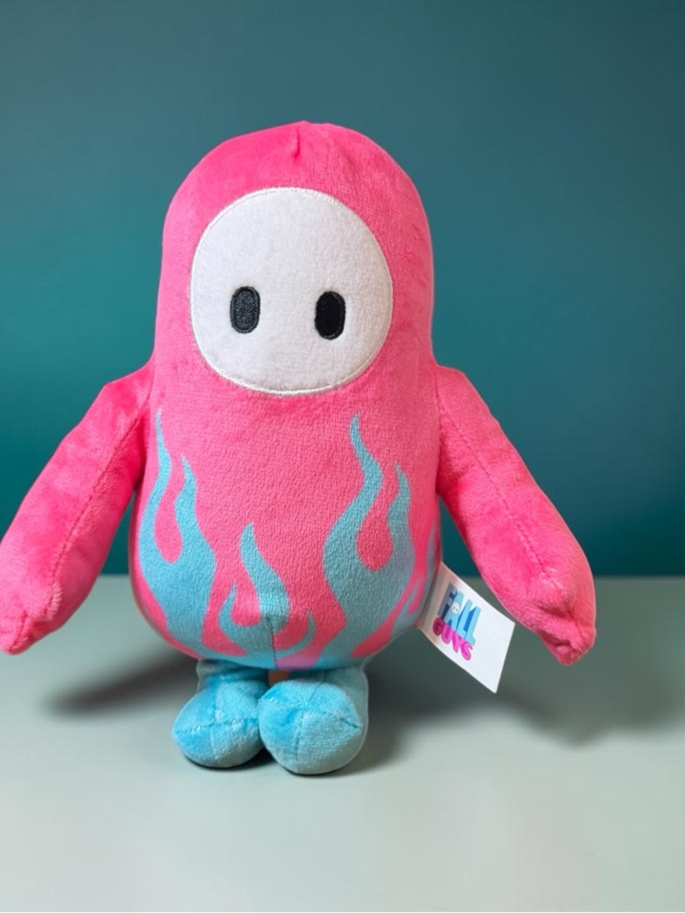 Fall Guys Ultimate Knockout Pink Hotrod Flames Plush